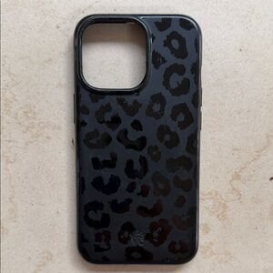 Velvet Caviar Black Leopard iPhone 13 Pro Phone Case